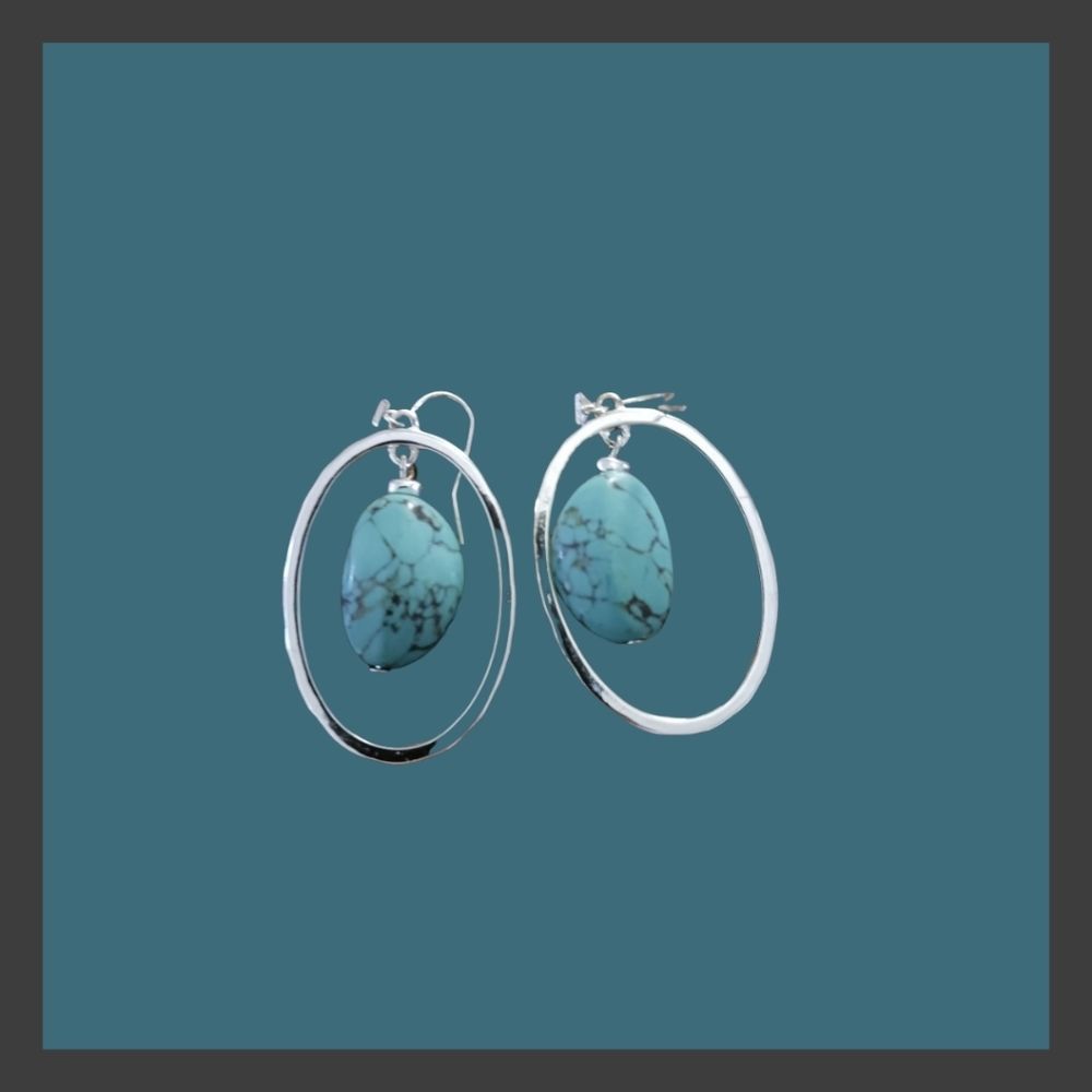 Turquoise earrings